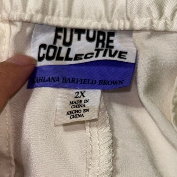 Future Collective Wide Leg Trousers - Picture 6 of 8